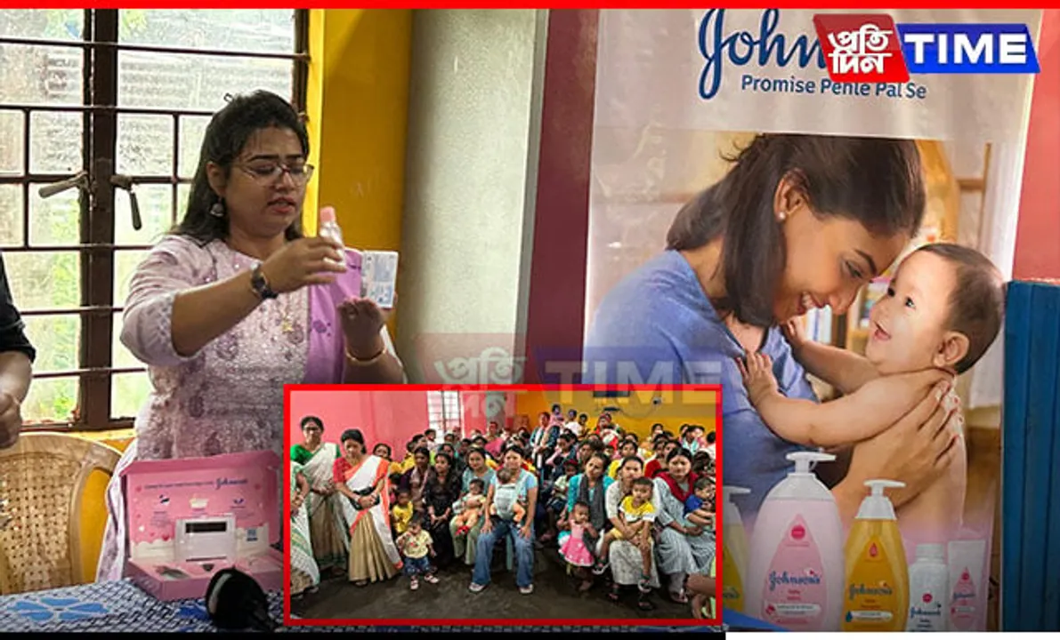 Johnson's Baby & Pratidin Media Group Organize Newborn Care Program in Amingaon