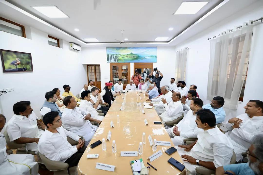 "Mandate Decisively Against PM Modi", Says Cong Chief at INDIA Bloc Meet