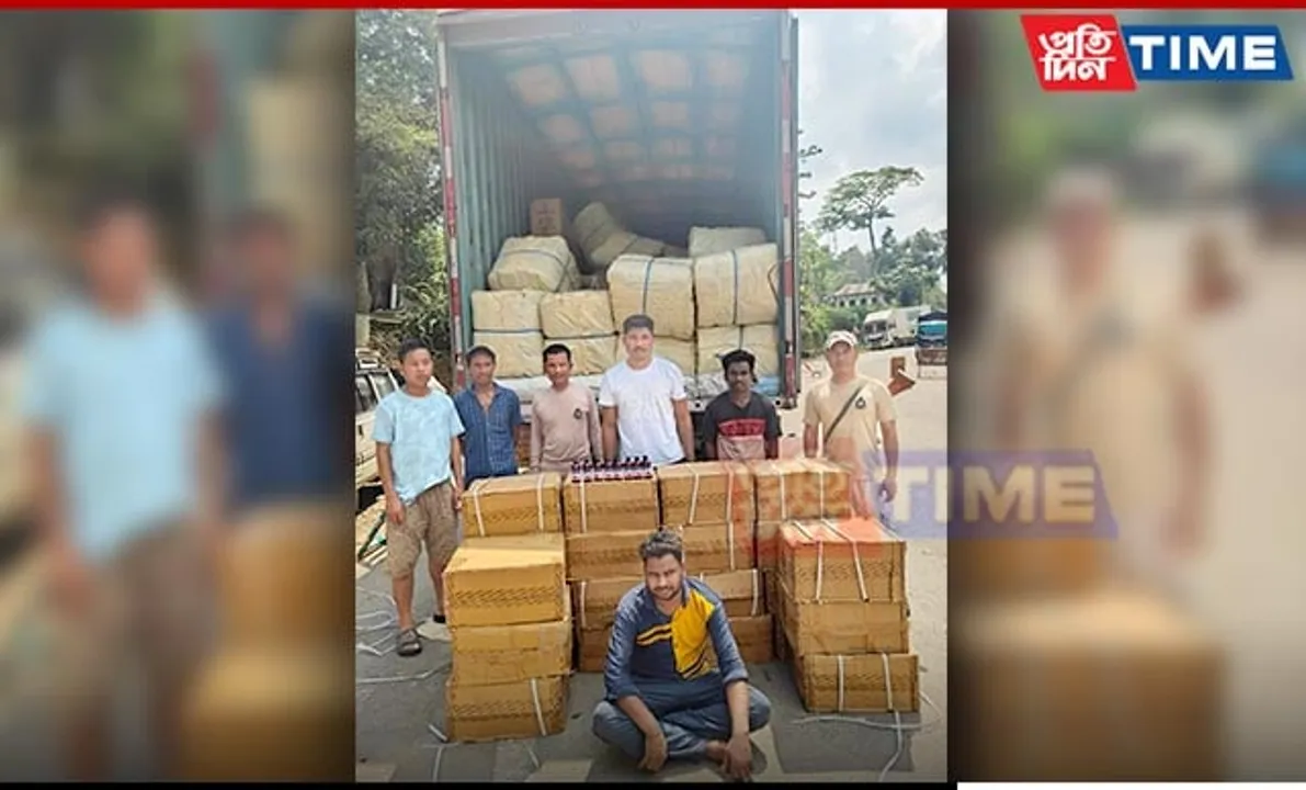 Karimganj Police Seize Large Quantity of Cough Syrup at Assam-Tripura Border