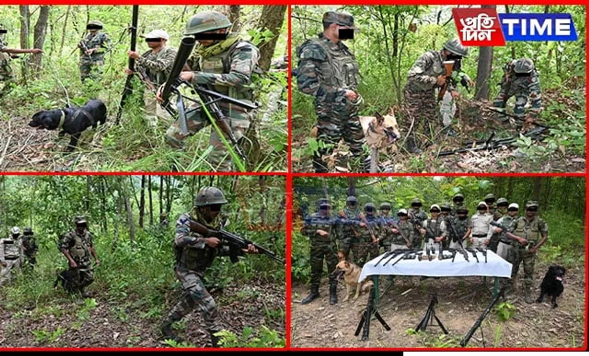Joint Op by Infantry Battalion & Police Uncovers Significant Arms Cache in Manipur