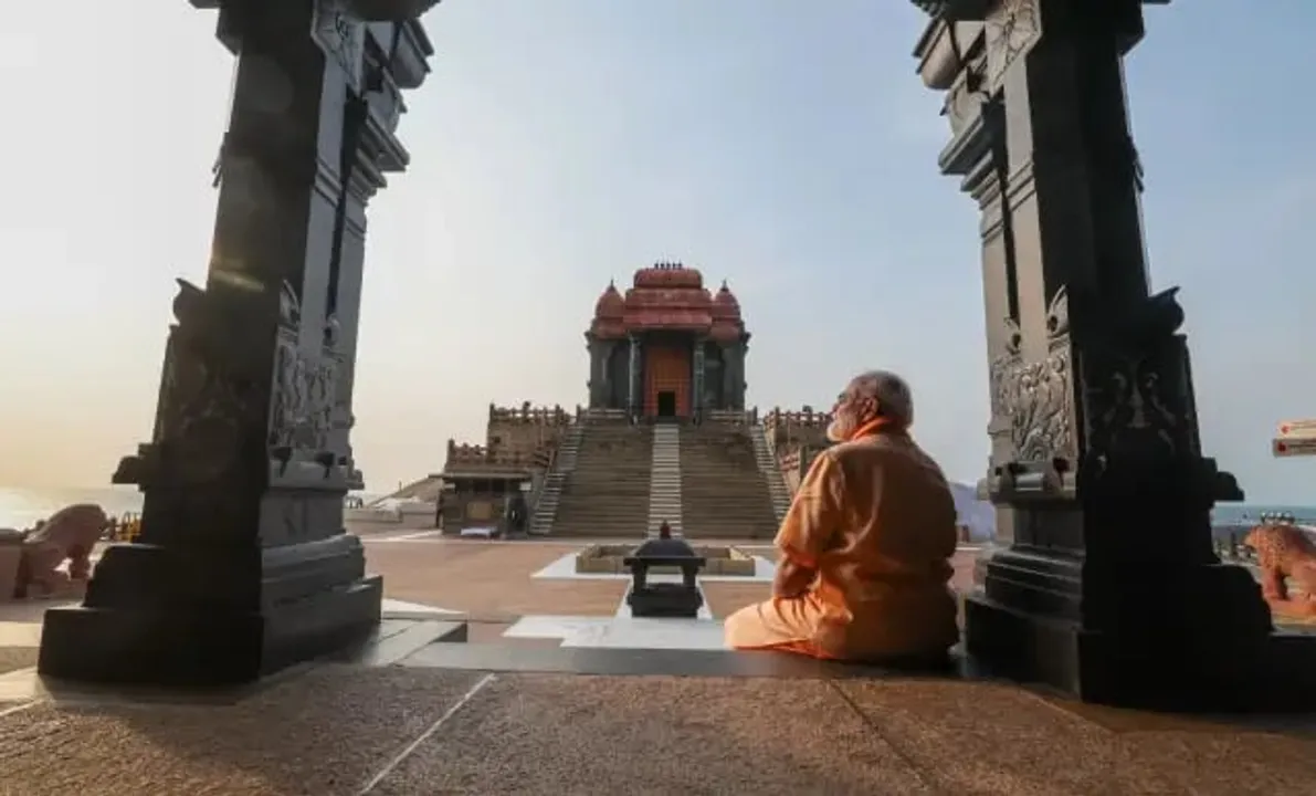 PM Modi Ends 45-Hour Meditation At Vivekananda Rock Memorial