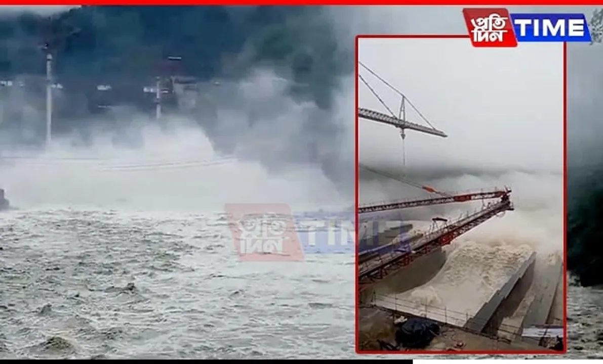 Assam: Water Levels in Subansiri and Ranganadi Rise Alarmingly Due to Heavy Rains