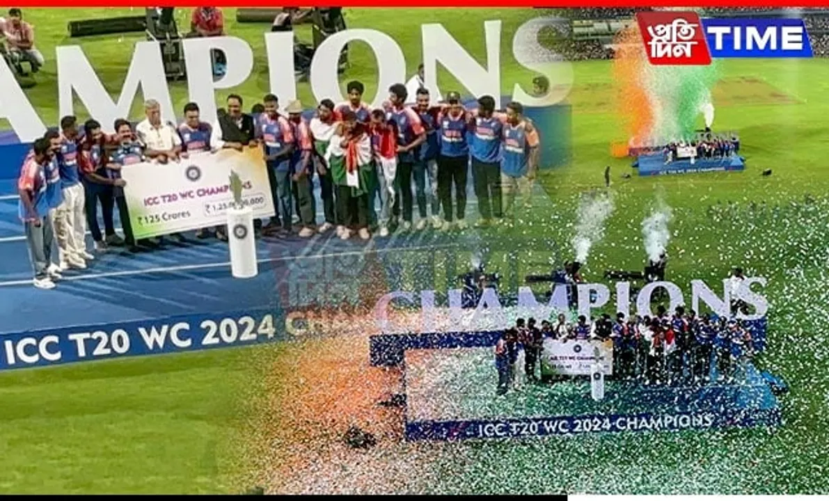 BCCI Awards Team India Rs 125 Crores for T20 World Cup Triumph at Wankhede Stadium