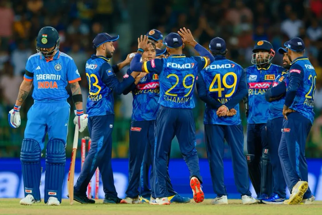 First ODI Ends in Thrilling Tie as India Falls Short of Sri Lanka's Total