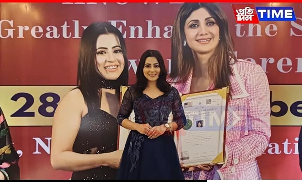 Assam’s Poonam Lahkar Conferred Doctorate Degree in Acting and Modelling