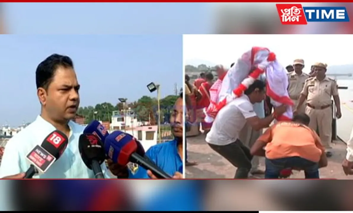 "Smooth Durga Idol Immersion Process So Far": Guwahati CP