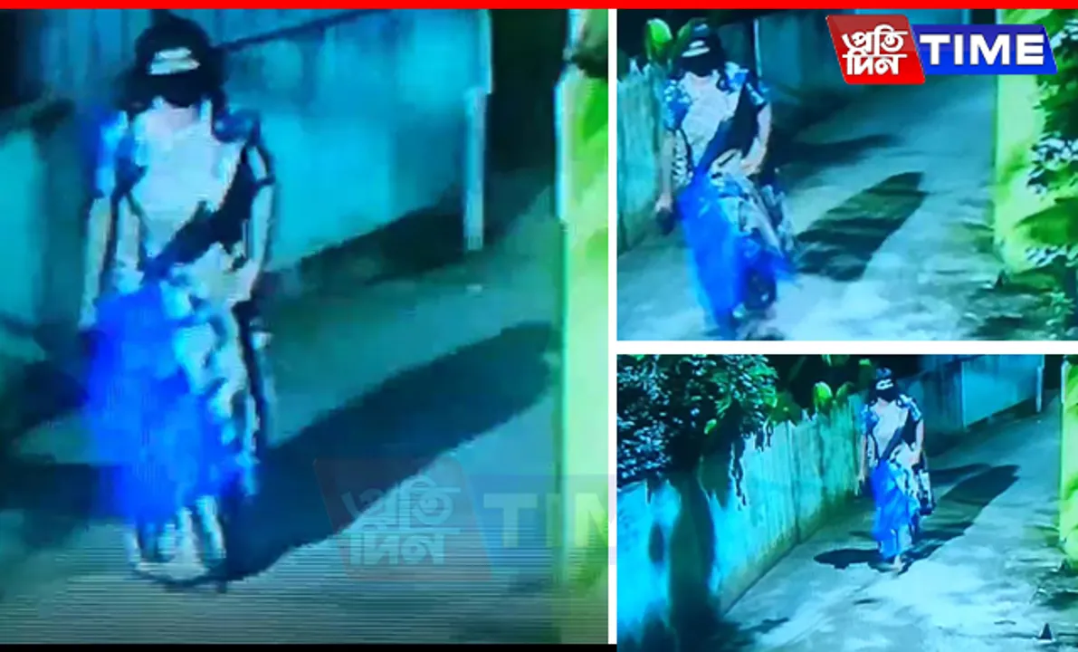 Thief Dressed in 'Mekhela Chador' Executes Burglary on Lakshmi Puja Night in Guwahati
