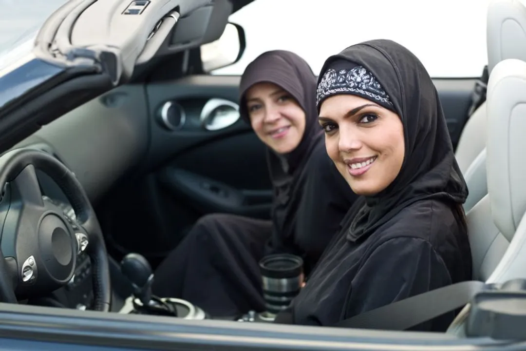 Women take victory lap as Saudi Arabia ends ban on female drivers