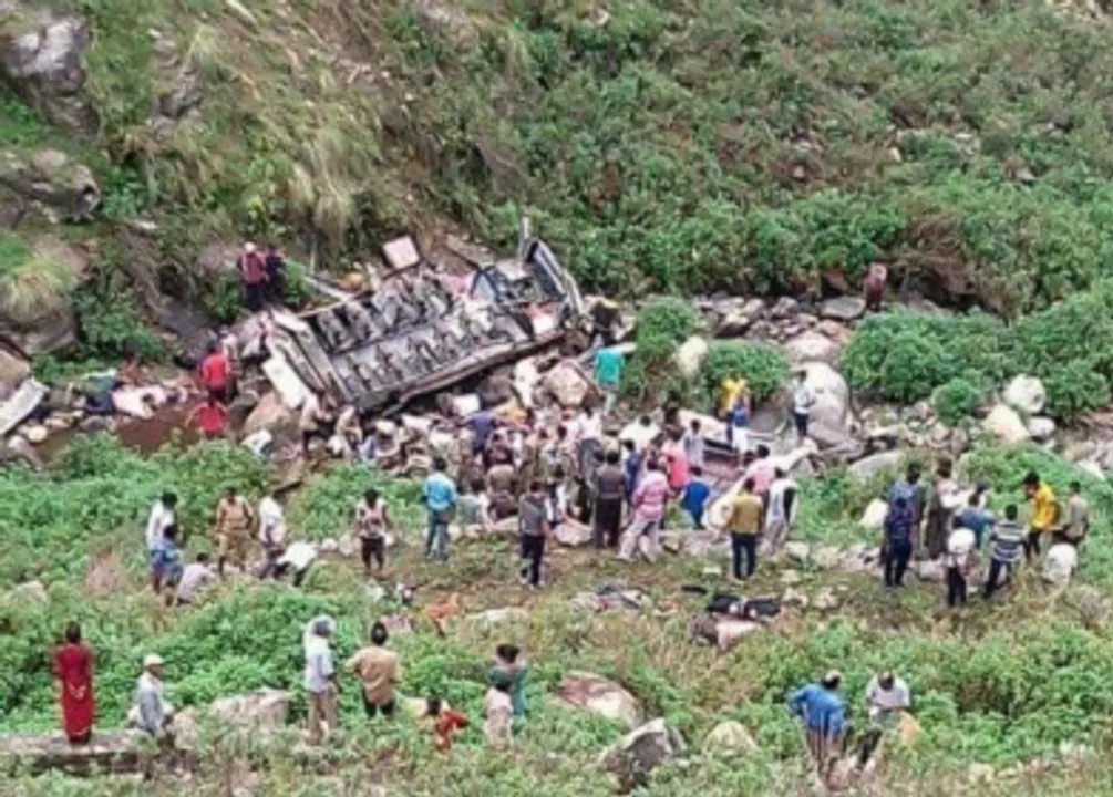 Uttarakhand | 47 killed as bus falls down a gorge