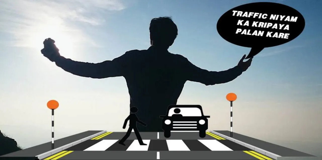 ACP uses SRK’s pose to spread traffic awareness, Khan lauds the move