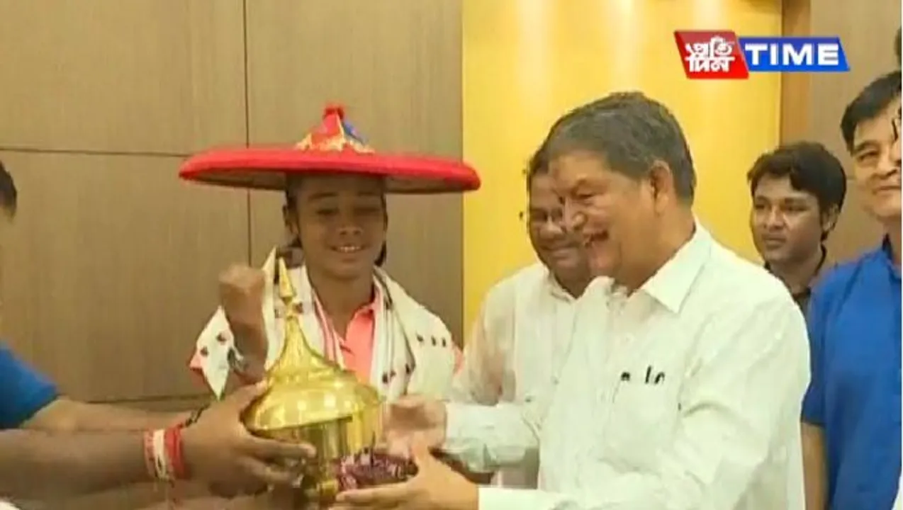 APCC felicitates Hima Das