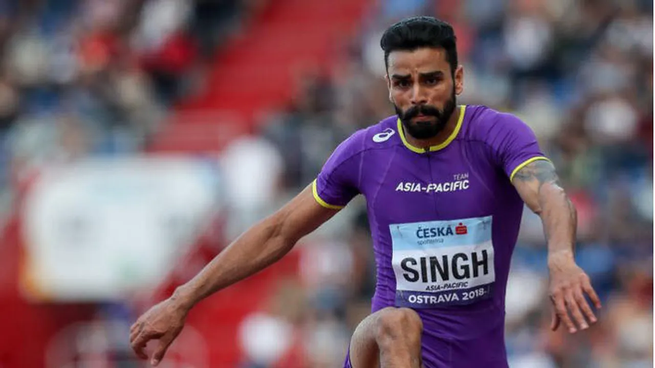 Indian triple jumper creates history