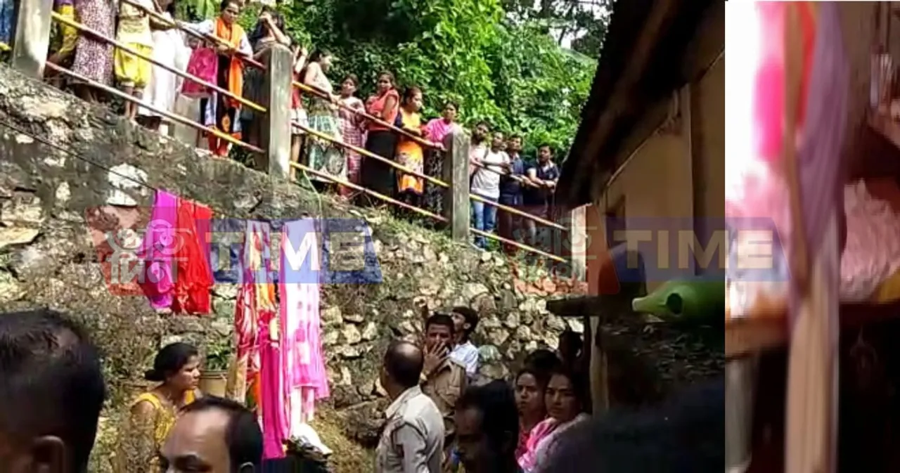 Woman found dead hanging from ceiling