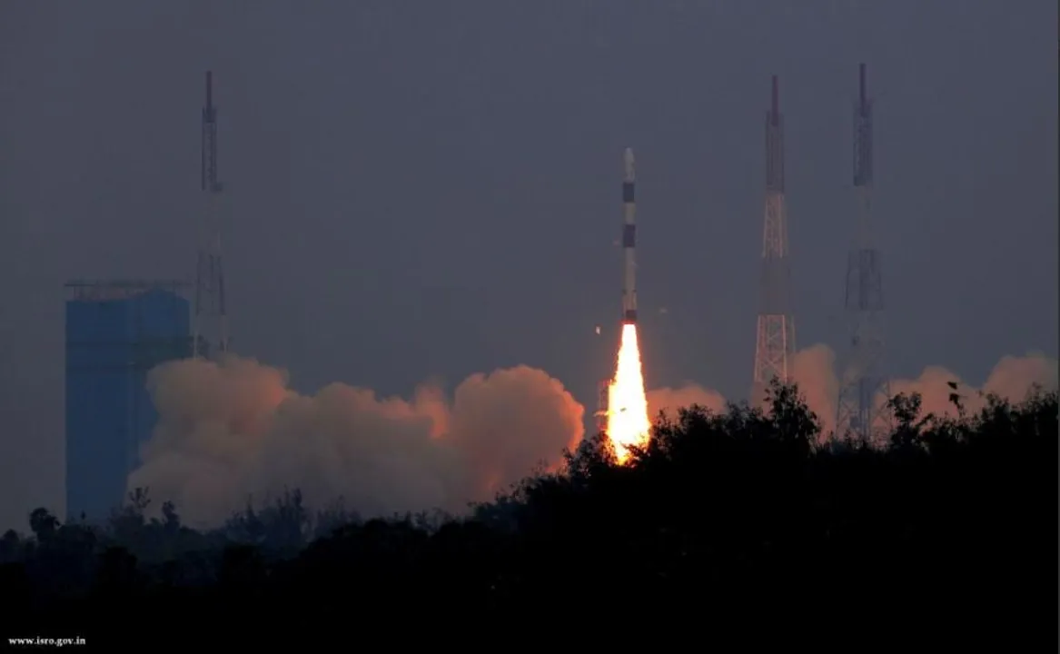 ISRO launches earth observation satellite