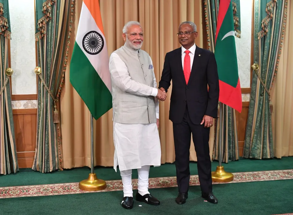 PM Modi holds talks with new Maldivian President in Male