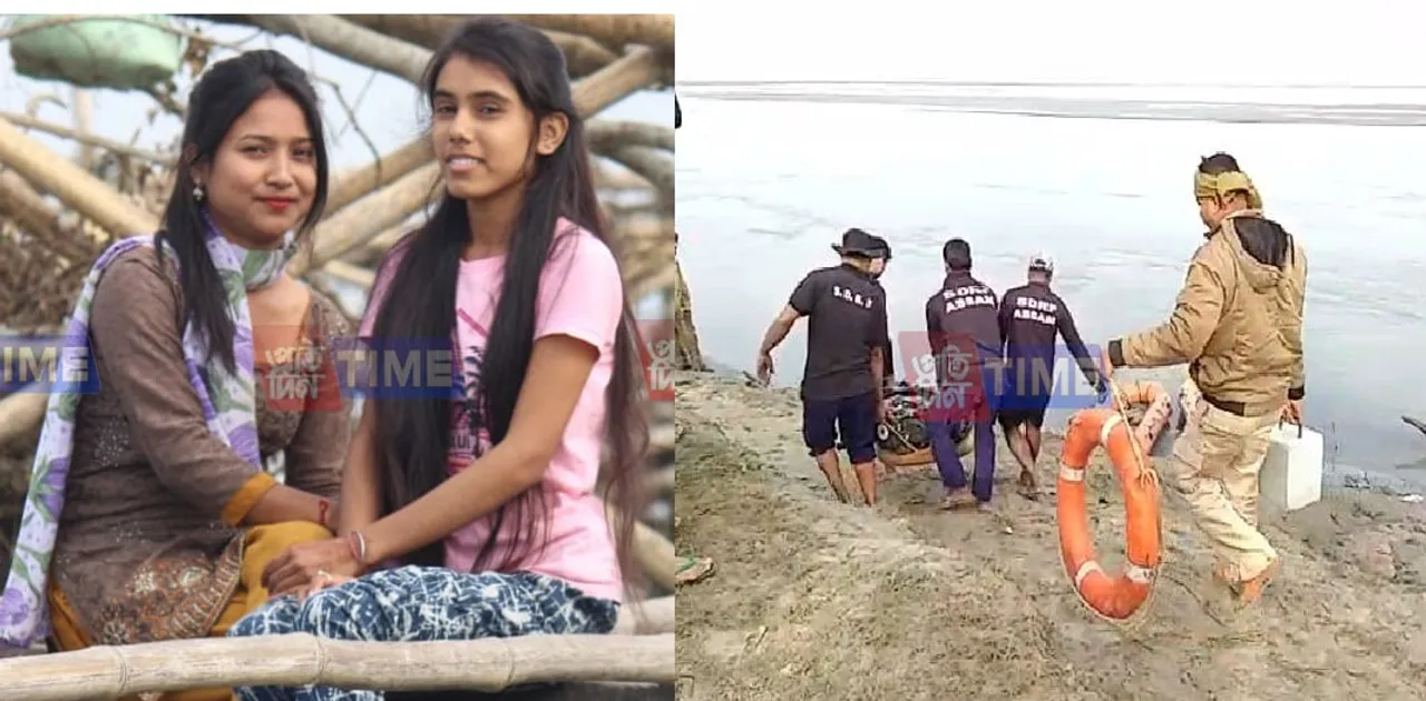 No trace of drowned girls at Dikhow river