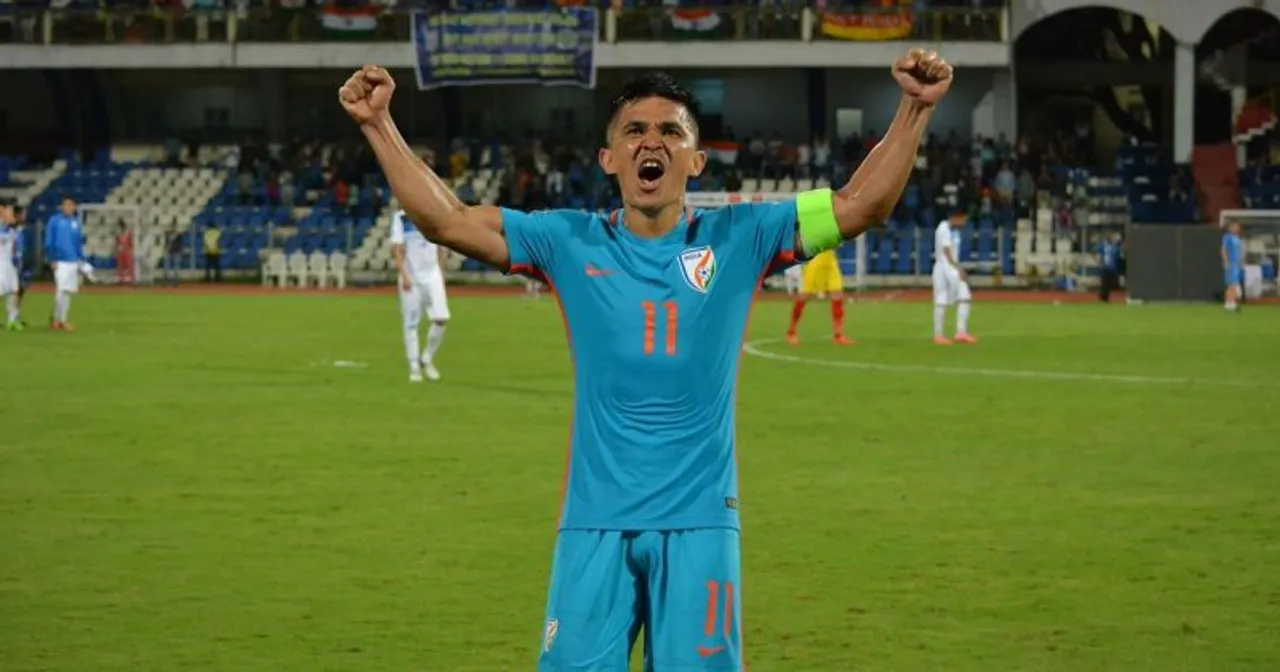 Sunil Chhetri Becomes Second Highest Goalscorer