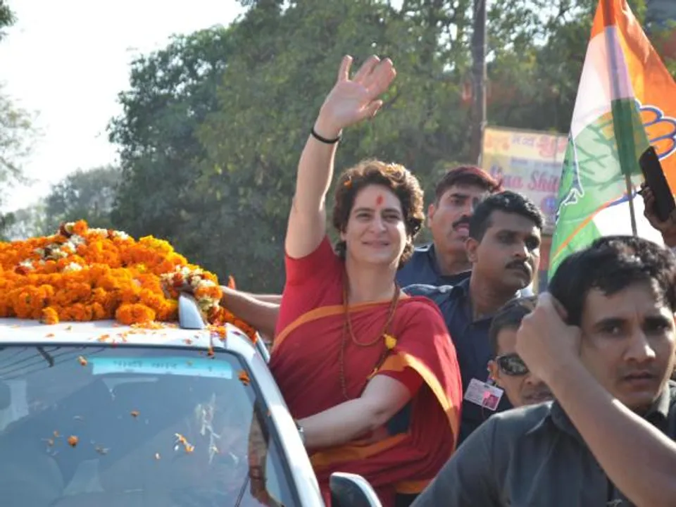 Priyanka Gandhi in Varanasi