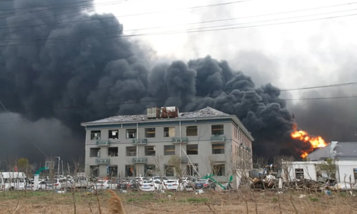 China chemical blast