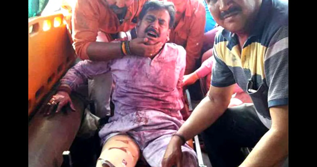 BJP MLA shot at during Holi celebrations