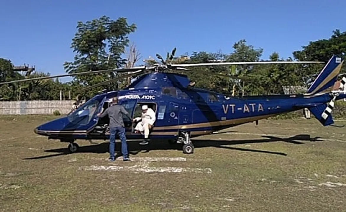 #HelicopterAssamPoll: Cong-2; BJP-2, AIUDF-1 AGP-0