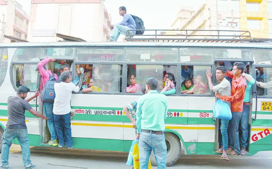 BREAKING: Bus fares doubles in Guwahati