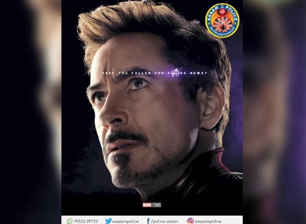 Assam Police Warns Against Fake News With ‘Avengers: Endgame’