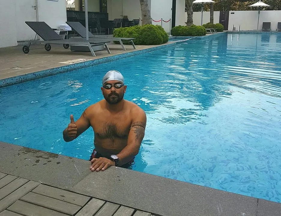 Elvis Ali Hazarika- Assam’s first to swim across Catalina Channel