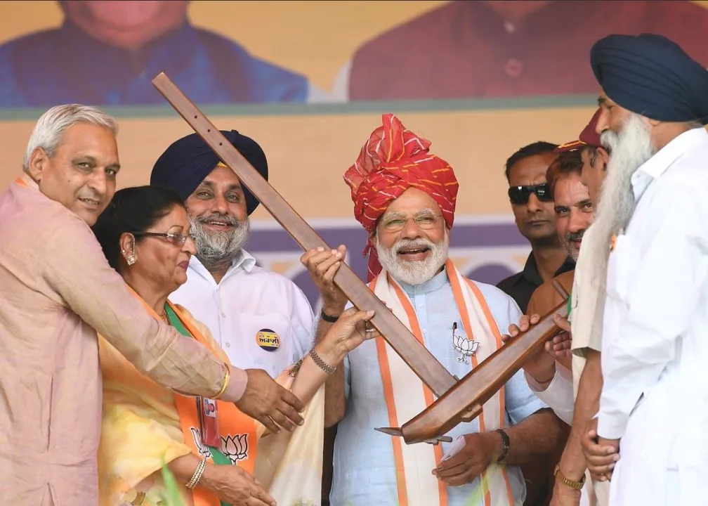 NDA Tsunamo 2.0, Modi becomes PM again