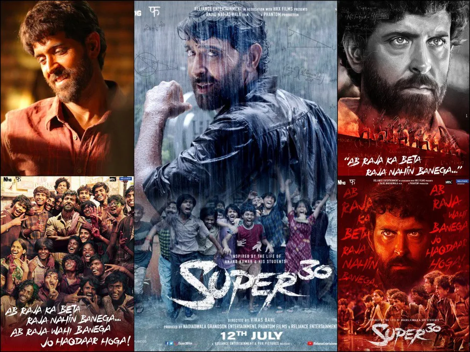 Super 30 : Hrithik Roshan releases poster