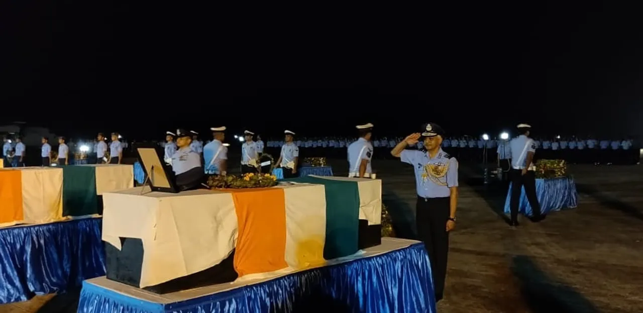 IAF pays last tributes to An-32 martyrs