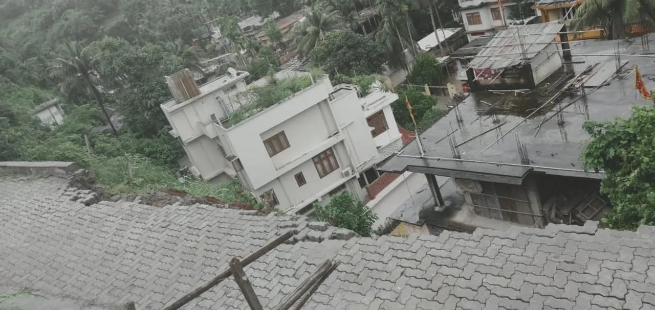 Guwahati: Landslide near Chandmari
