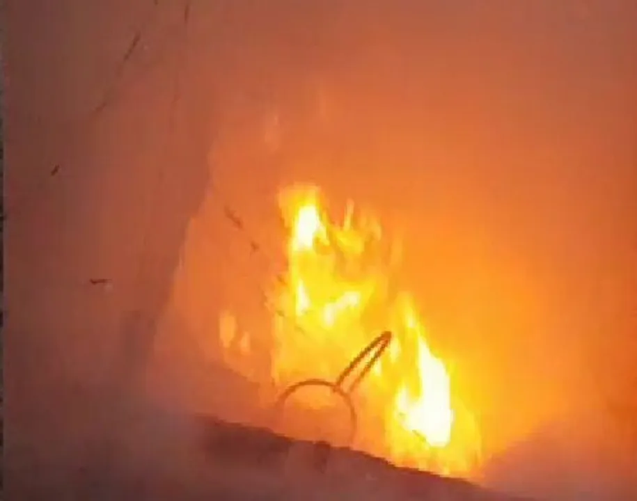 Fire Breaks Out In Maligaon