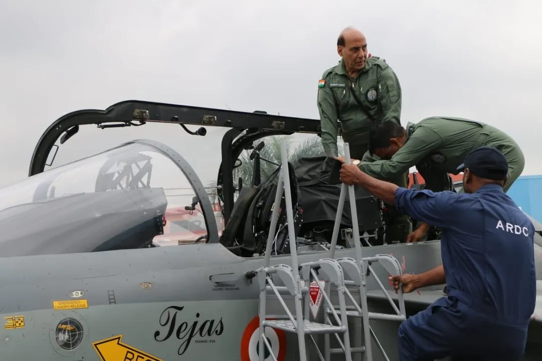 Rajnath Singh: 1st Defence Minister to fly in ‘Tejas’