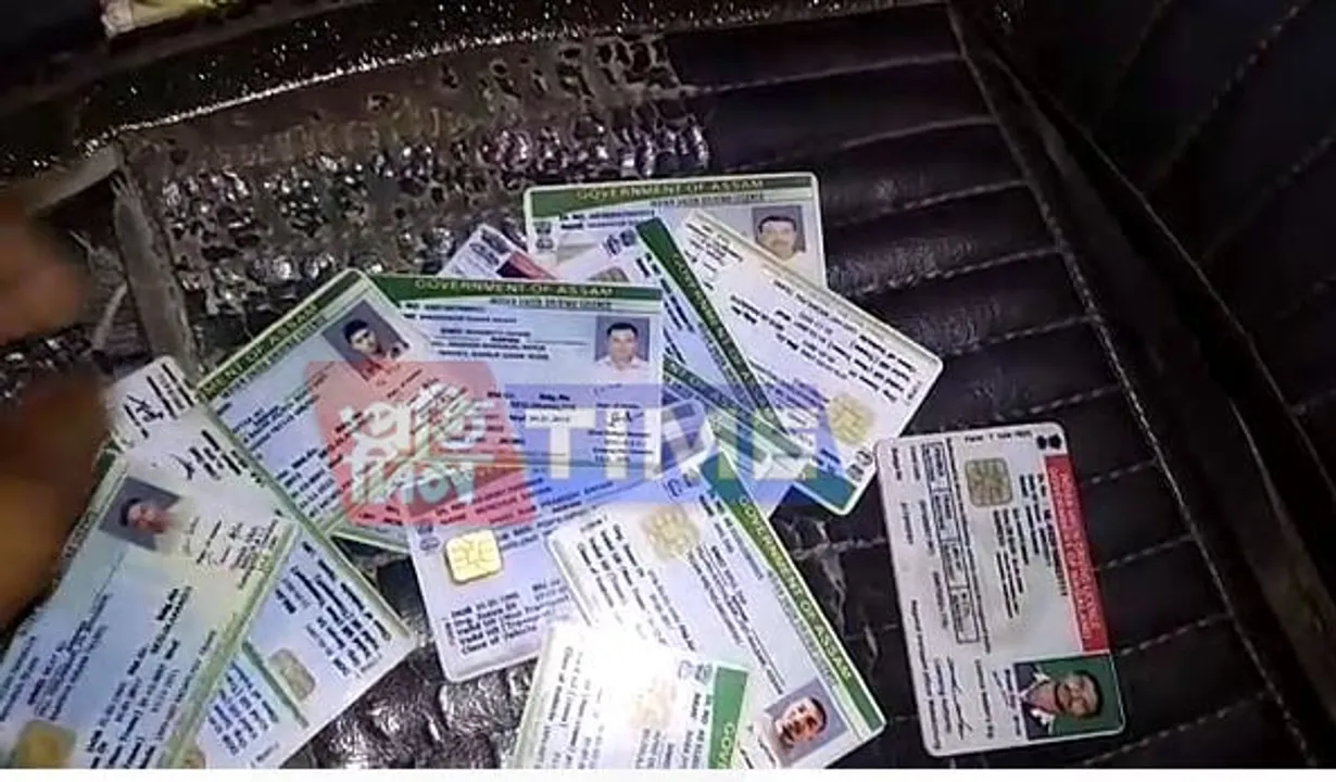 Fake Licenses Seized in Beharbari