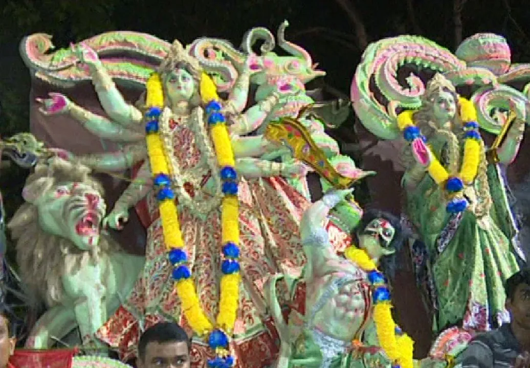 Guwahati bids adieu to Goddess Durga