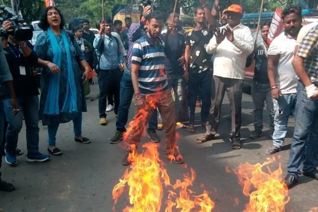 BJP holds nationwide protest against Rahul