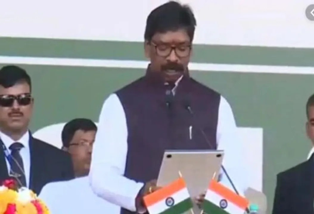 Hemant Soren Takes Oath As Jharkhand Chief Minister