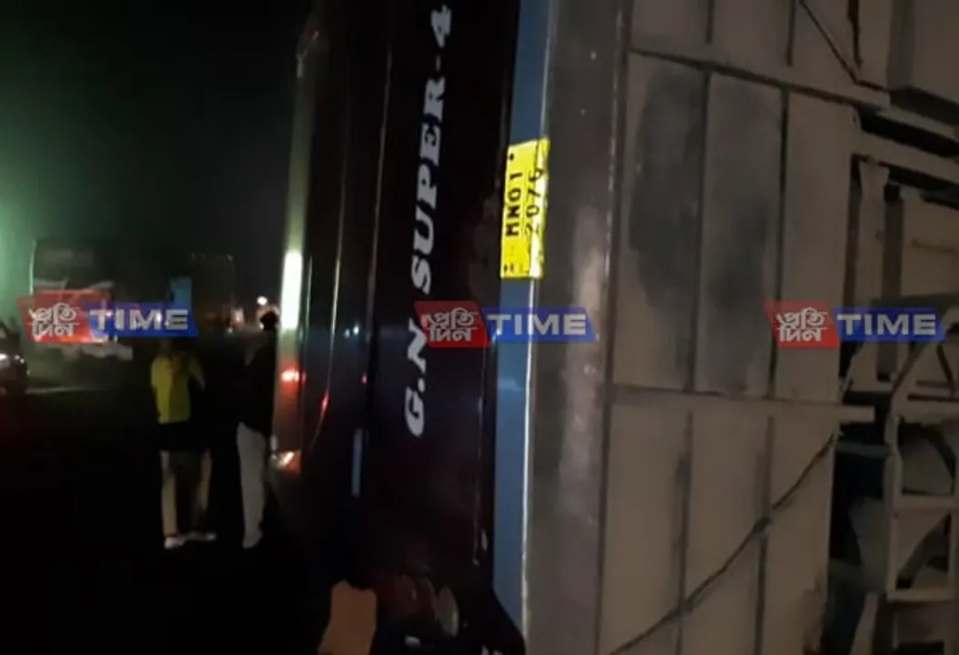 Road accident In Sonapur: 15 Injured