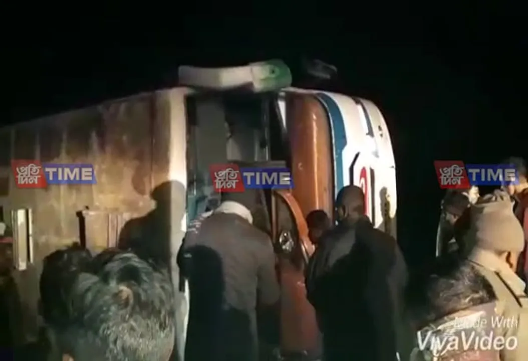 28 injured in Teok road accident: 8 referred to GMCH