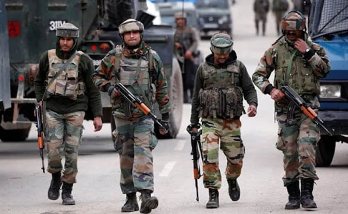 4 terrorists killed in Kashmir