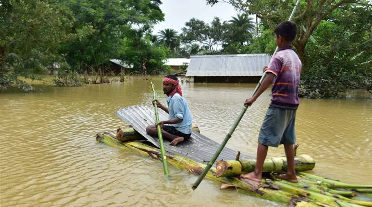 Assam: 3rd Wave of Floods Affect 2.25lakhs People