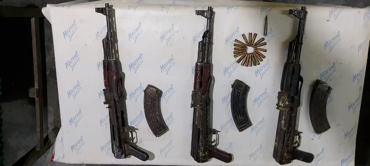 Ammunition recovered at Udalguri