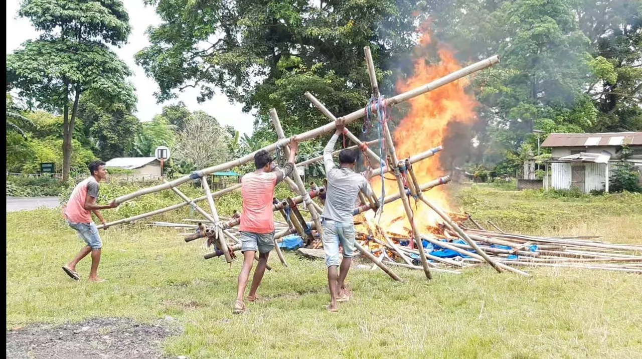 Kaziranga: Covid Screening Center Demolished By Authorities