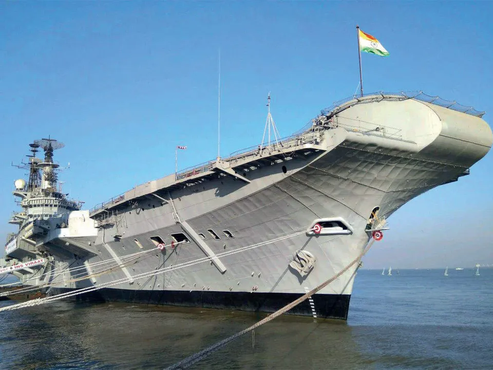 Historic Warship INS Viraat Set For Dismantling