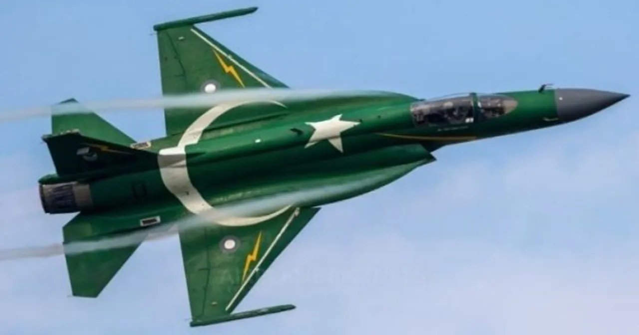Pakistan Air Force Jet Crashes, Pilot Safe