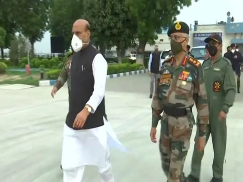 Defence Minister Rajnath Singh Leaves For Iran