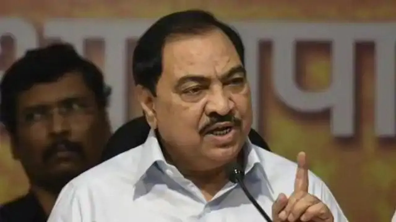 BJP Leader Eknath Khadse Quits Party, Set To Join NCP