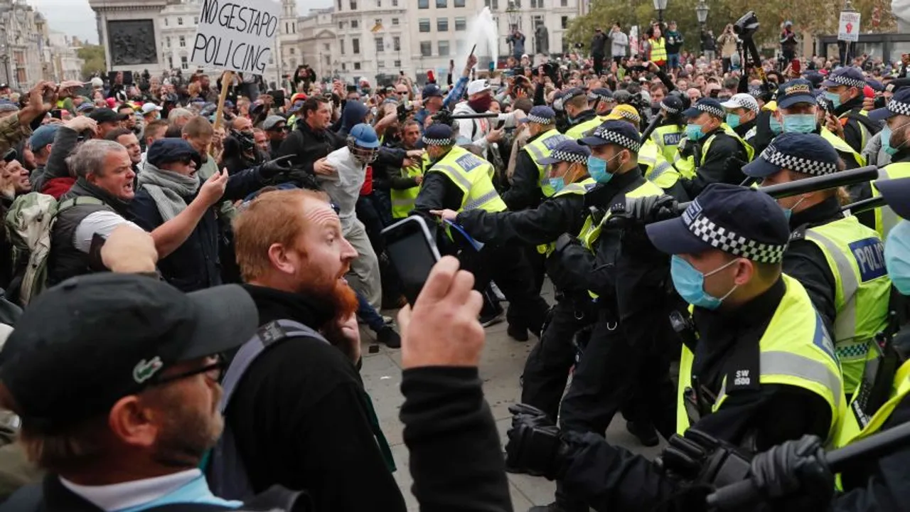 London: 155 Arrested For Anti-Lockdown Protests