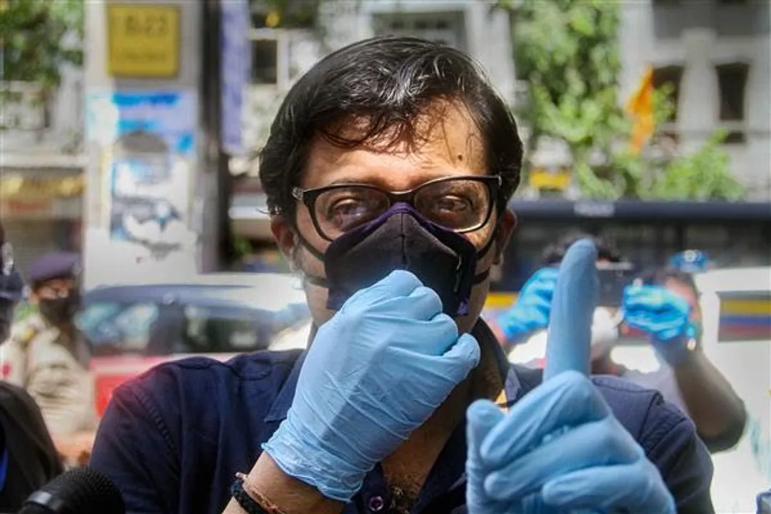 BJP Workers To Wear Black Attire Until Arnab’s Release